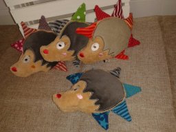 Igel - gefüllt mit Füllfasern